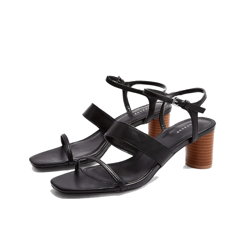 Giày Sandals Cao Gót Glittter