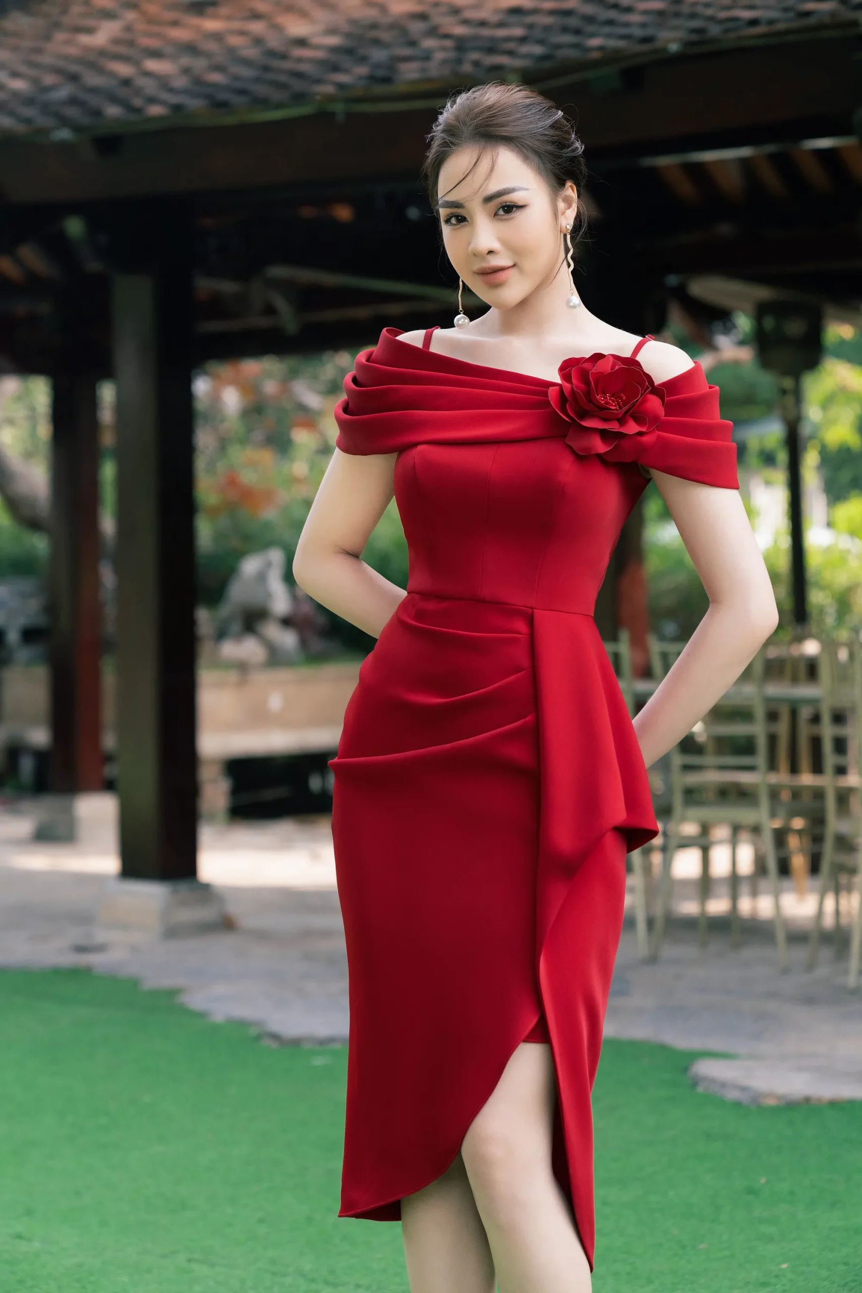 Red Luxury Dress